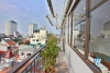 Lake view one bedroom apartment for rent in Xuan Dieu, Tay Ho