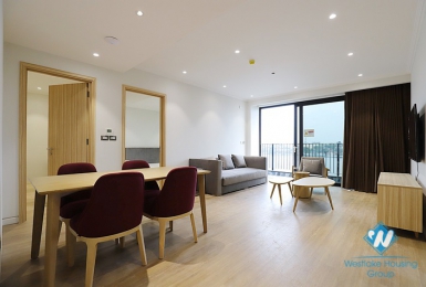 Amazing view apartment with 2 bedrooms for rent in Truc Bach area, Ba Dinh District 