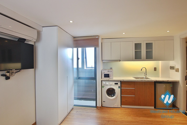 A studio on the 7th floor of Xuan Dieu street, Tay Ho