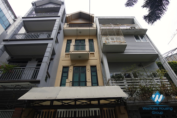 A delightful house with 4 bedrooms for rent in Ba Dinh District