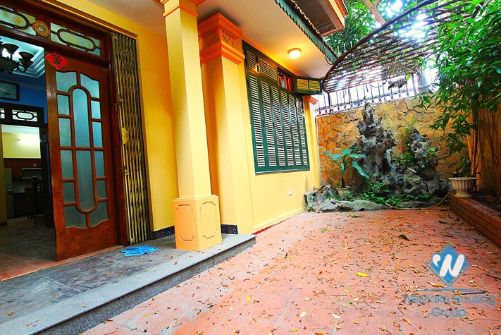 An affordable three-bedroom house on Thanh Cong street, Ba Dinh, Hanoi