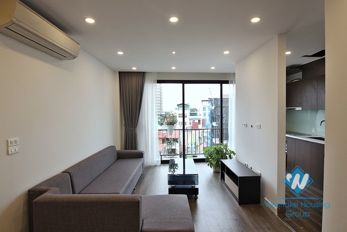A brand new and bright 1 bedroom apartment  for rent in Xuan dieu, Tay Ho