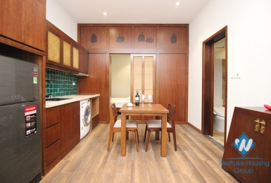 A luxury one-bedroom apartment on Kim Ma street, Ba Dinh