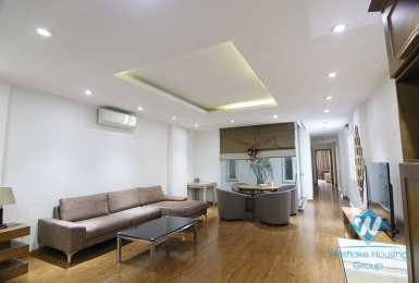 Spacious 2 bedroom apartment for rent in Truc Bach area