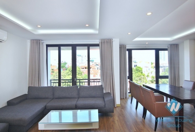 A well-decorated three bedroom apartment for rent in To Ngoc Van, Tay Ho