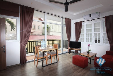 City view apartment with balcony for rent on To Ngoc Van st- Room 201
