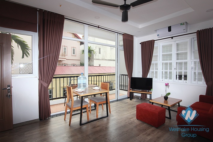 City view apartment with balcony for rent on To Ngoc Van st- Room 201