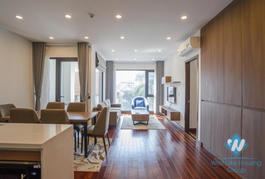 Morden two bedrooms apartment for rent in To Ngoc Van st, Tay Ho, Ha Noi
