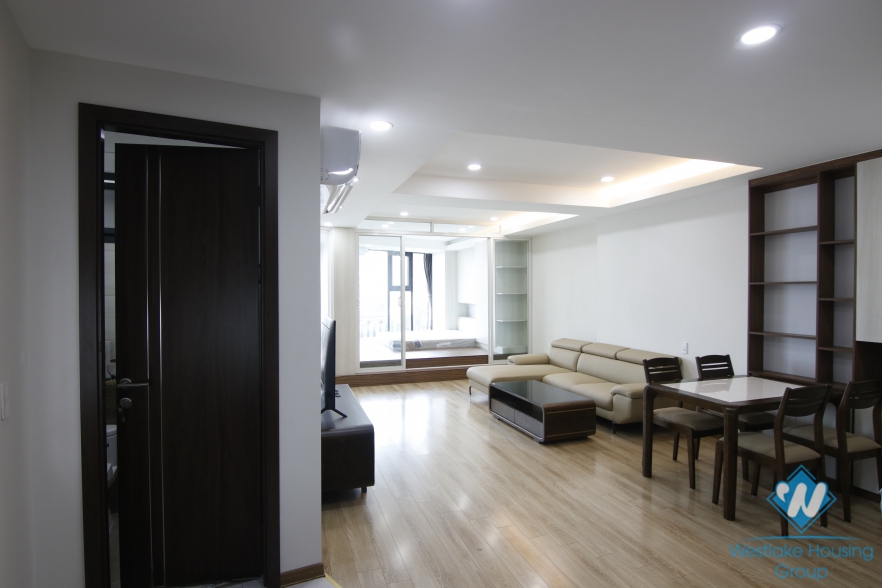 Breaking lake-view 2  bedroom in the super nice modern apartment in Trấn Vũ for rent