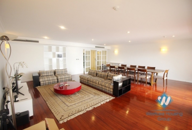 A super modern, bright and spacious apartment with full service for rent in Tay Ho