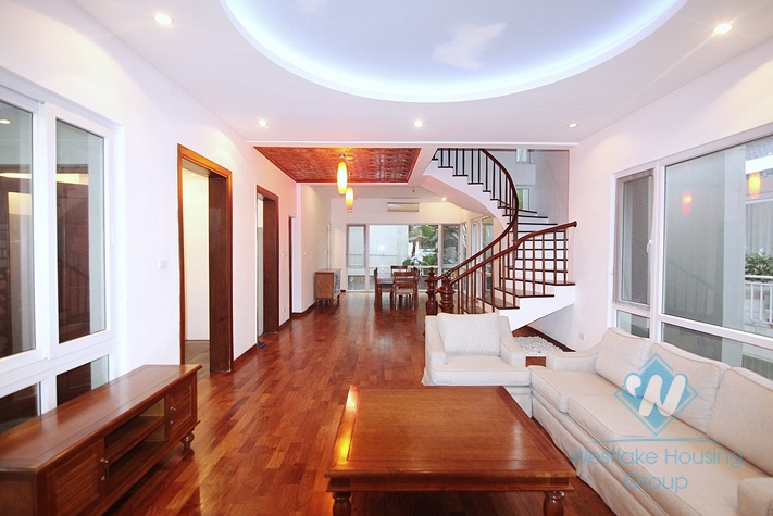 Tay Ho - modern swimming pool house for rent with lots of natural light