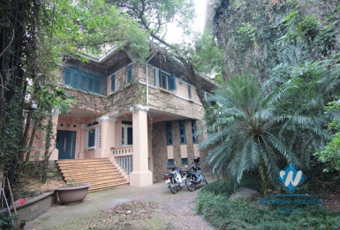 Big house with nice yard for rent in Tay Ho area