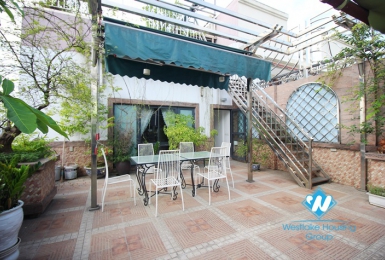 Rooftop with big terrace Studio for rent in centre of Hoan Kiem