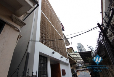 Beautiful house with unique design 03 bedrooms for rent in Tay Ho district