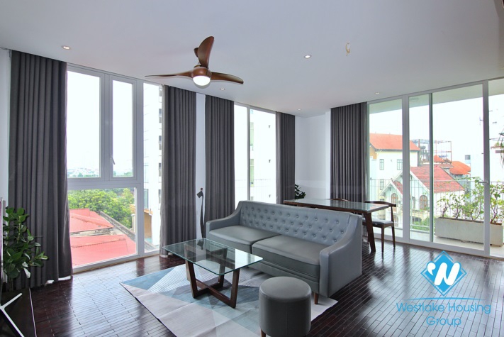 A beautiful, modern 2 bedroom apartment with wonderful lake view rental in Tay Ho
