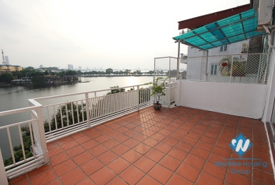 Spacious and airy apartment rental on the lakeside of Truc Bach, Ba Dinh