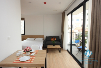 A nice studio apartment for rent in Cau Giay district