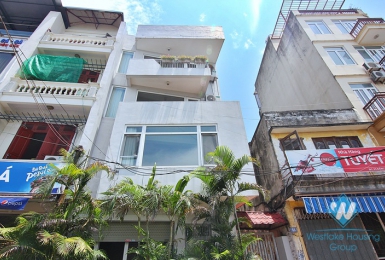 Lake view and unfurniture house for rent in Tay Ho area