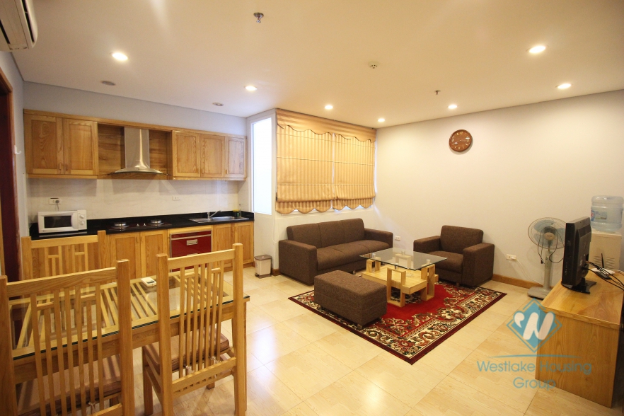 Good serviced apartment for rent in Lieu Giai, Ba Dinh, Hanoi
