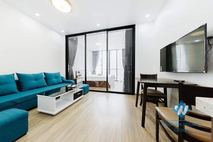 A nice serviced apartment for rent on To Ngoc Van street, Tay Ho District
