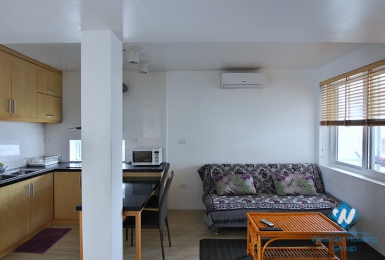 One bedroom for rent in alley 31 Xuan Dieu st, Tay Ho District 