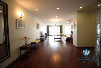 Three bedrooms apartment for rent in P building Ciputra, Ha Noi
