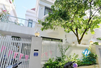 Gorgeous scandinavian style 4 bedrooms villa for rent in Tay Ho, Hanoi 