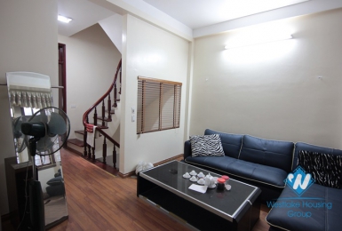 Good and cheap house with 4 bedrooms for rent in Lac Long Quan st, Tay Ho district 