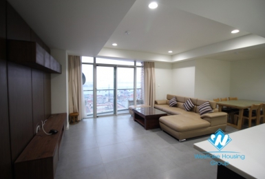 Lake view three bedrooms apartment for rent in Watermark, Tay Ho, Ha Noi