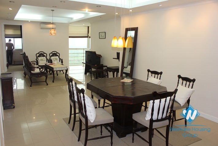Beautiful and high quality apartment with 03 bedrooms for lease in Ciputra, Tay Ho, Ha Noi.