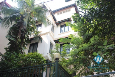 unfurnished house for lease in Au Co street