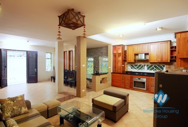 Nice house with a yard in To Ngoc Van, Tay Ho