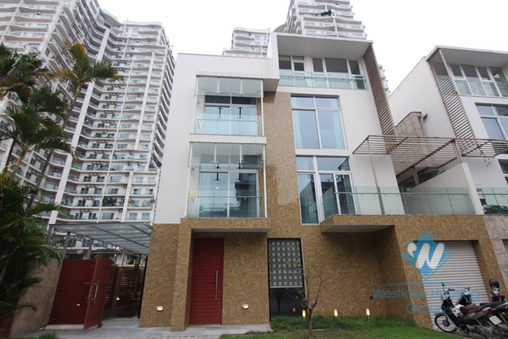 Modern house for rent in Golden Westlake, Tay Ho, Hanoi