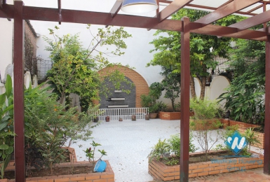 House with nice garden for rent in To Ngoc Van, Tay Ho, Hanoi