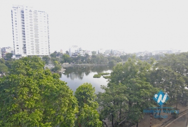 Lake view apartment for rent in Truc Bach, Hanoi