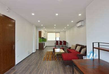 Nice apartment with big balcony for rent in Tu Hoa District, Tay Ho District 