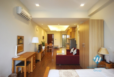 Lakeview Studio for rent in Ho Ba Mau st, Hai Ba Trung district, Ha Noi.