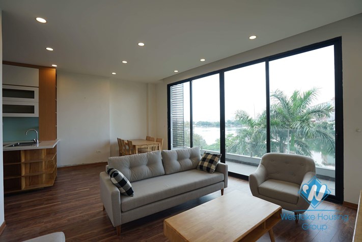An elegant 2 bedroom apartment for rent in Truc Bach Area