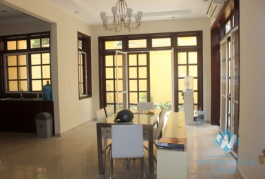Big size and nice house for rent in Ciputra, Tay Ho, Ha Noi