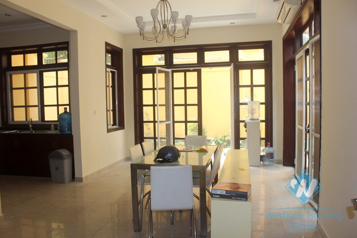Big size and nice house for rent in Ciputra, Tay Ho, Ha Noi