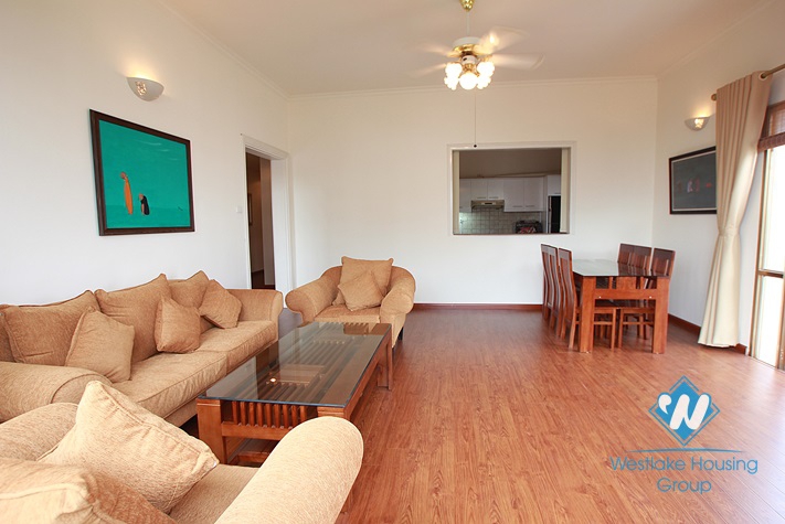 Apartment on the higher floor for lease in Westlake area, Hanoi