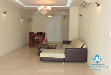Furnished 03 bedroom apartment for rent in Ciputra, Tay Ho, Hanoi