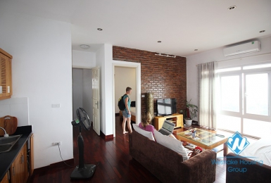 Apartment with nice view for lease in An Duong street, Tay Ho, Hanoi
