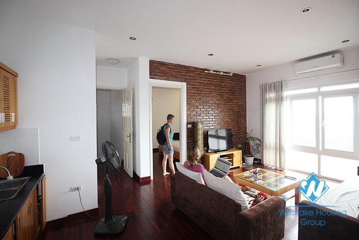 Apartment with nice view for lease in An Duong street, Tay Ho, Hanoi
