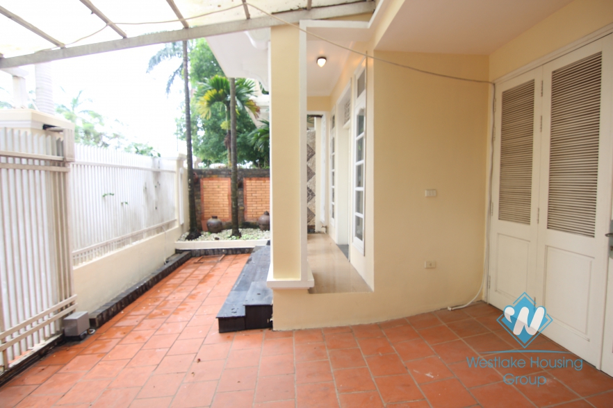 Modern house available for lease in Ciputra compound, Tay Ho, Hanoi