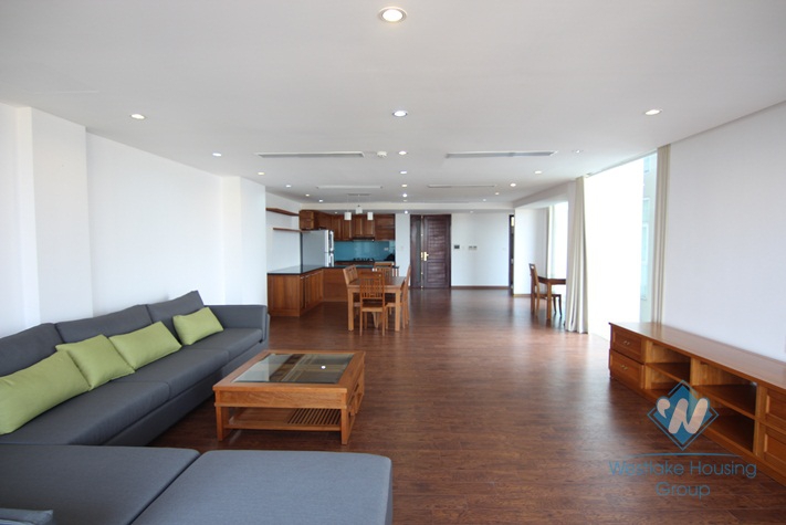 Lake view apartment for lease in Westlake area, fully furnished.