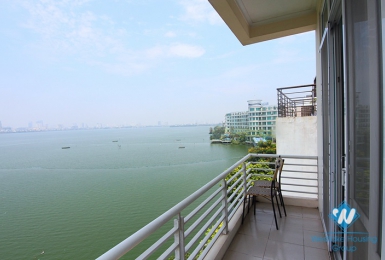 2 bedroom apartment with nice view for lease in Yen Phu village, Tay Ho, Hanoi