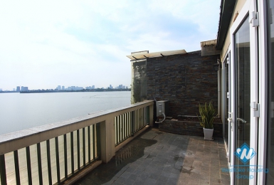 Nice two-bedroom apartment for rent in Yen phu village Street, Tay Ho, Hanoi