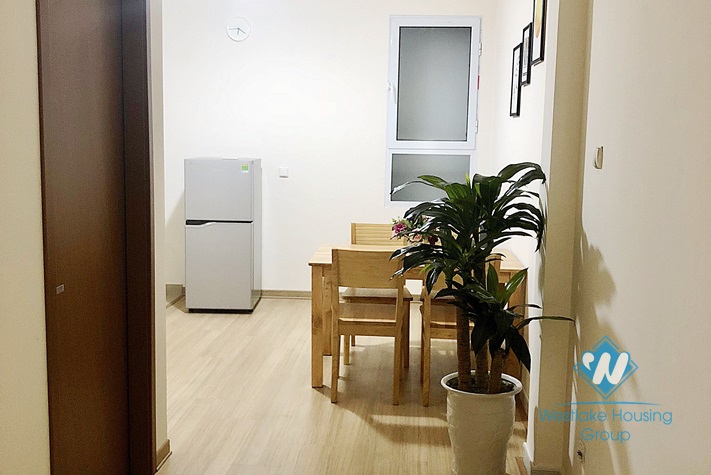 A Cozy 2 bedrooms apartment for rent in Van Cao, Ba Dinh area.