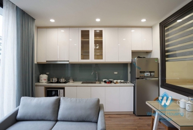 A cozy with stylish furniture 1 bedroom  apartment for rent in Ba Dinh District